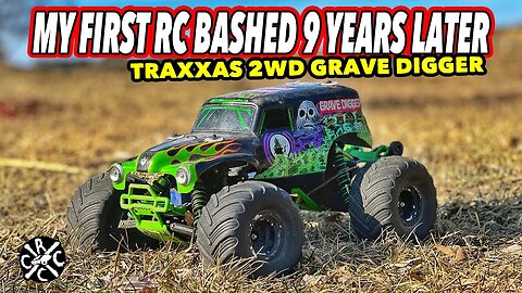 My First RC: Traxxas Grave Digger Stampede Gets Bashed 9 years Later
