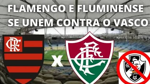 Flamengo e Fluminense formalizam parceria para disputar juntos a nova licitação do Maracanã.