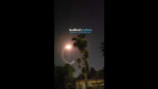 Video showing Iron Dome malfunctioning and hitting street on Tel Aviv.