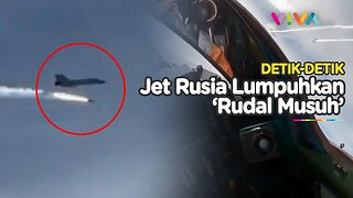 VIDEO Aksi Garang Jet Tempur MiG-31 Lumpuhkan Rudal Jelajah