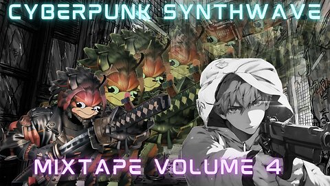 Dark Synthwave Cyberpunk Mixtape | Volume 4 🎧