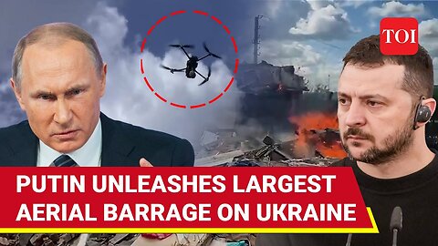 Kyiv Under Attack: Russian Blitz Of 89 Drones & Missile Ravages Ukraine; Air Force Does This