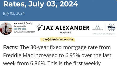 Jaz- July mortgage Rates