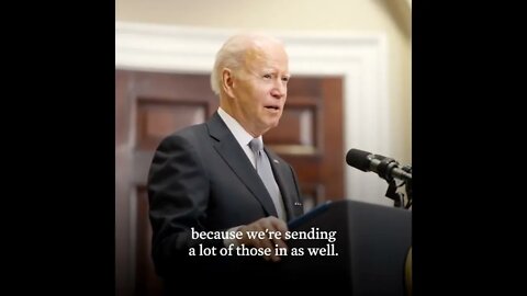 Joe Biden Announces MORE Weapons Shipped to Ukraine