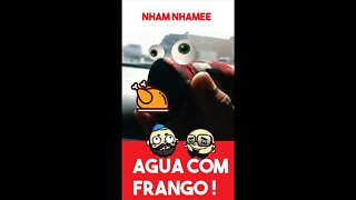 BERNARDO NÃO GOSTA DE ÁGUA COM FRANGO #shorts