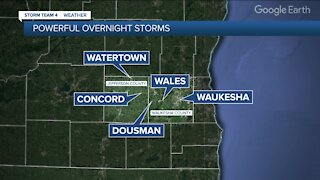 At least four tornadoes touched down in Wisconsin overnight, NWS says