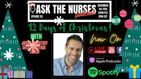 Ask The Nurses Podcast Episode 52 Jason Christoff Self Sabotage Coach