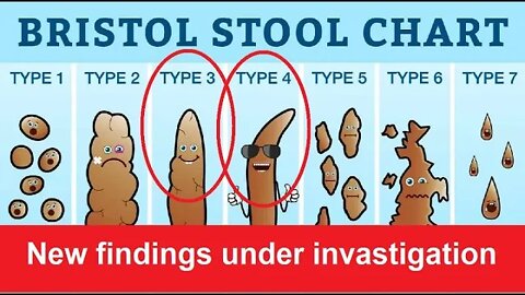 Revised explanation on the 7 parts of the Bristol Stool Chart and their influence on the intestines