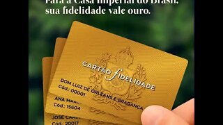 ADQUIRA O CARTÃO FIDELIDADE CASA IMPERIAL DO BRASIL COMO TER SEU CARTÃO?