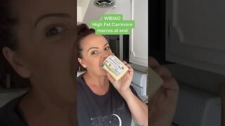 What I eat high fat carnivore diet #ketocarnivore #carnivorediet #paleodiet #animalbased #wieiad