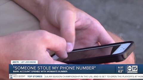 What happens if someone steals your phone number?