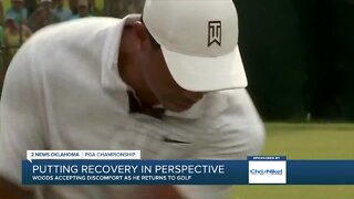 Tiger Woods talks bouncing back