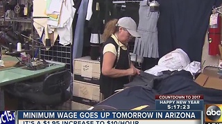 Minimum wage hike expected to take effect Jan. 1