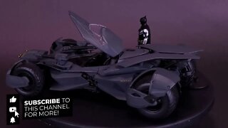 Jada Toys Justice League Batmobile 1:24 Scale Die-Cast Metal Vehicle @TheReviewSpot