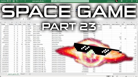 Space Game Part 23 - Added Items!