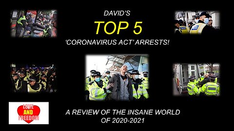One Coronavirus Act: 5 Arrests!