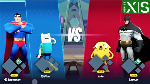 Superman & Finn vs Batman & Jake | MultiVersus - Online matches🔥