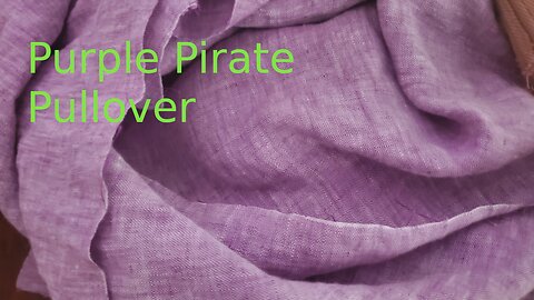 Purple Pirate Pullover || Sunday Stitch & B*