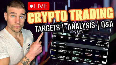 🔴 LIVE - TRADING | ANALYSIS TARGETS Q&A BITCOIN STOCKS FOREX