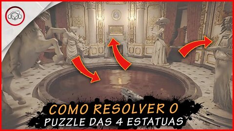 Resident Evil Village , Como resolver o puzzle das 4 estatuas | Super Dica PT-BR