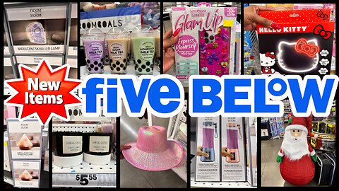 NEW Five Below Finds🔥🔥Five Below Shop W/Me🔥🔥5 Below Must Buys | #fivebelow