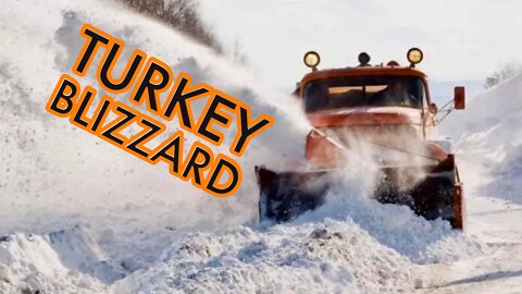 BLIZZARD in Turkey