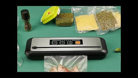 KEEP FOOD FRESH AND LOCK FLAVOR WITH SUPER Vacuum Sealer