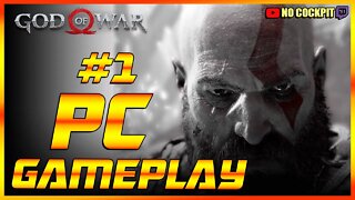 INÍCIO DO GAMEPLAY DE GOD OF WAR NO PC | ULTRAWIDE