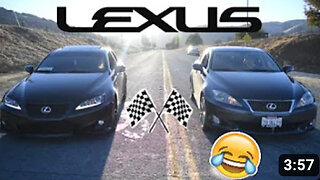 LEXUS IS350 F-SPORT VS IS350 BASE (RACE)