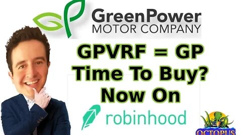 GreenPower Motor Company Stock Breaking News 😲 GP GPVRF RobinHood Webull Market Chart Analysis