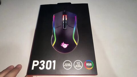 Mouse Gamer da Pichau P301 Unboxing/Review
