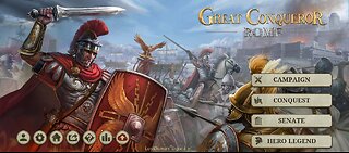 Great Conqueror Rome Chapter 8: Civil War of Caesar: Rome-Pompey pt.1