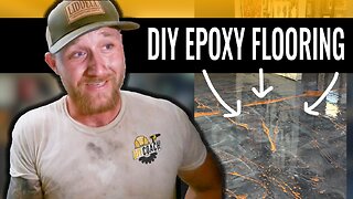 DIY Epoxy Flooring: What You Need to Know & Our BIG FAILS