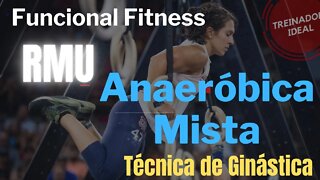 Funcional Fitness | Técnica Ginástica | Princípios Progressão Habilidades | #shorts Anaeróbica Mista