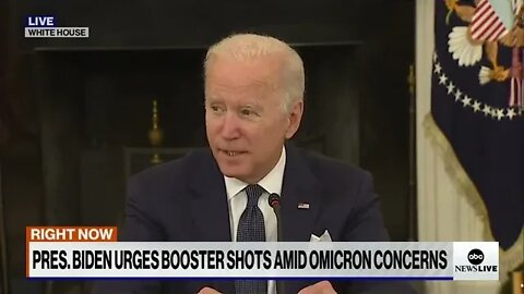 Biden ‘If You Got Vaccinated 6 Months Ago, Get Your Booster Right Away’, Press blocked from asking ?