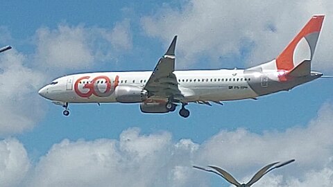 Boeing 737 MAX 8 PS-GPH vindo de Brasília para Manaus