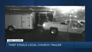 Thief Steals Local Church Trailer