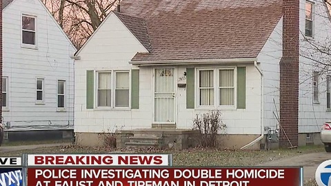 Double homicide in Detroit