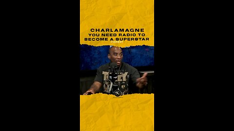 #charlamagnethagod You need radio to become a superstar. 🎥 @itsuptherepodcast