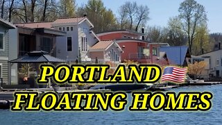 PORTLAND🇺🇲 FLOATING HOMES