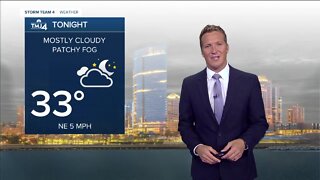 Southeast Wisconsin weather: Fog possible tonight, lows in the 30s