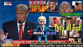 Watch Joe Biden Lie Through His Teeth at Presidential Debate - Laptop was Russia Propaganda