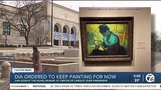 Court of Appeals order Detroit Institute of Arts to keep Van Gogh's 'The Novel Reader' painting