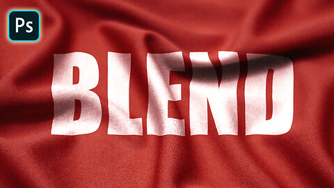 How to Blend Text on clothes in photoshop