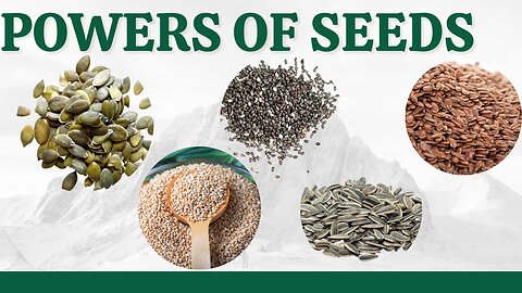 Incredible Benefits of Seeds | Chia Seed | Flax Seeds | Pumpkin Seed | Sunflower Seeds | Sesame Seed
