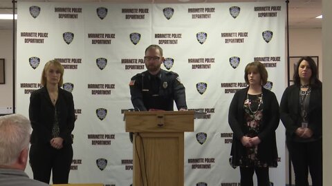 Full news conference regarding Marinette fatal shooting