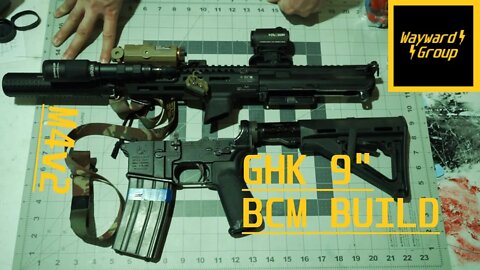 GHK M4 BCM 9" Setup (Detailed Build Overview)