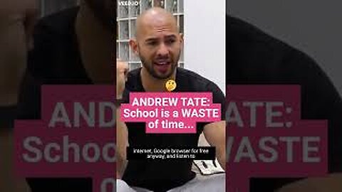 Andrew Tate :"School is a Waste of Time" 😱 | Shorts Podcast