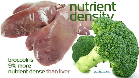 WHAT'S MOST NUTRIENT DENSE? PLANTS OR LIVER???