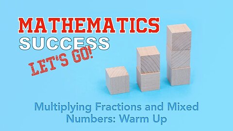 Multiplying Fractions and Mixed Numbers: Warm Up (Explained in Spanish)